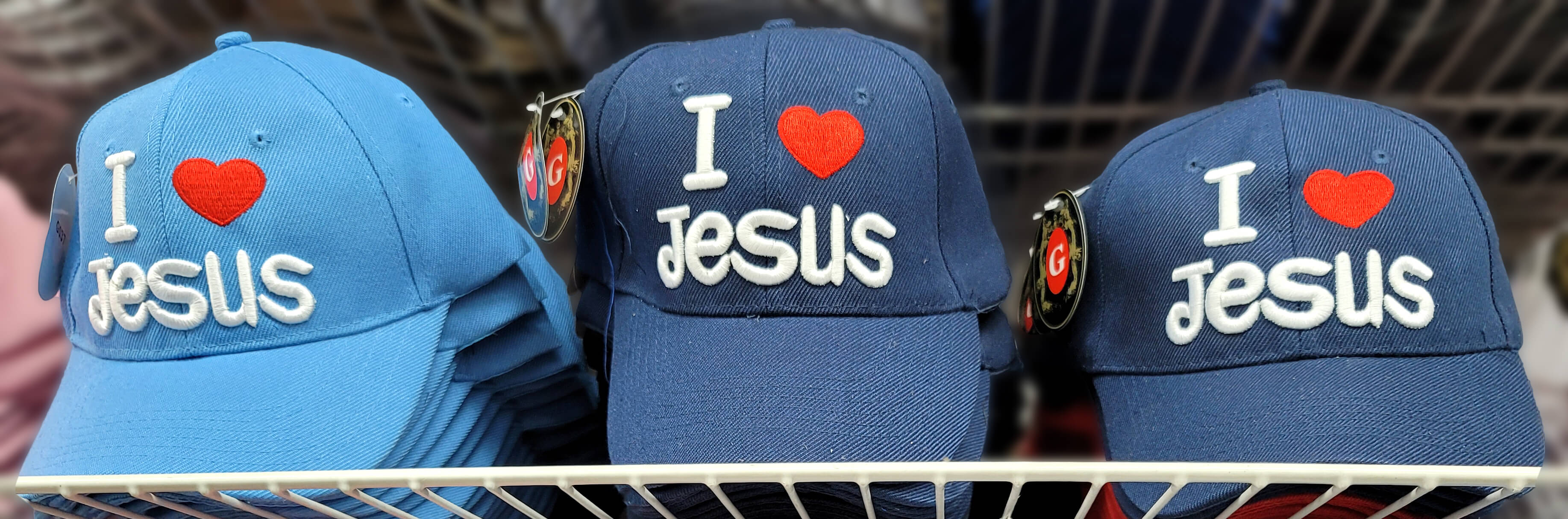 I Love Jesus Caps - 01