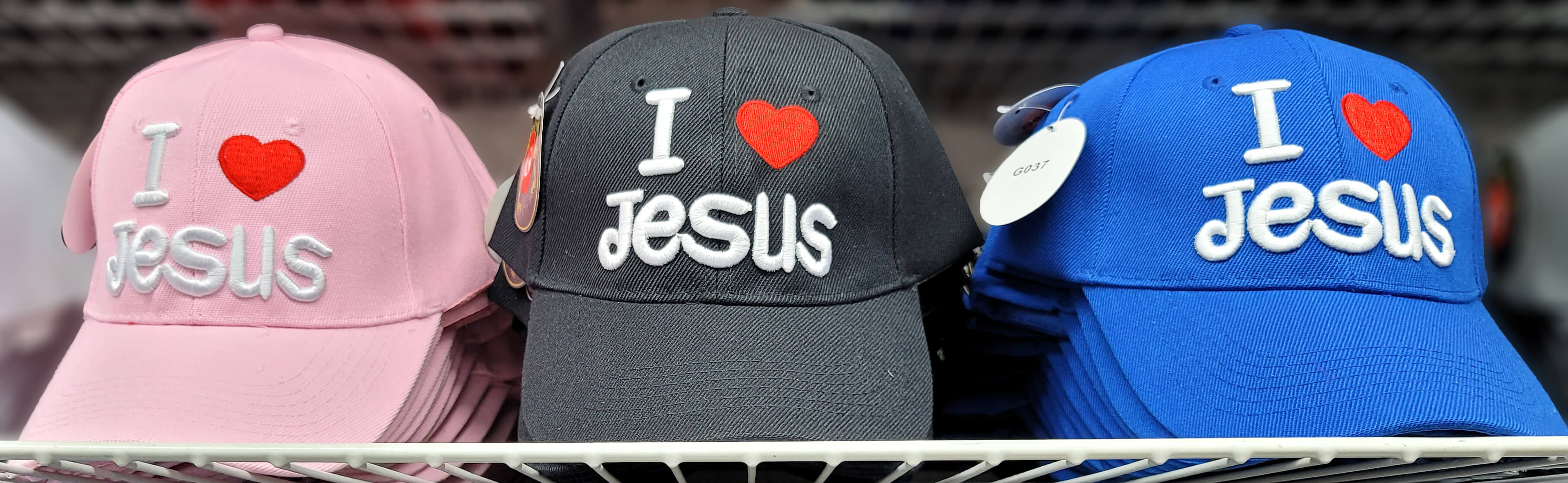 I Love Jesus Caps - 02