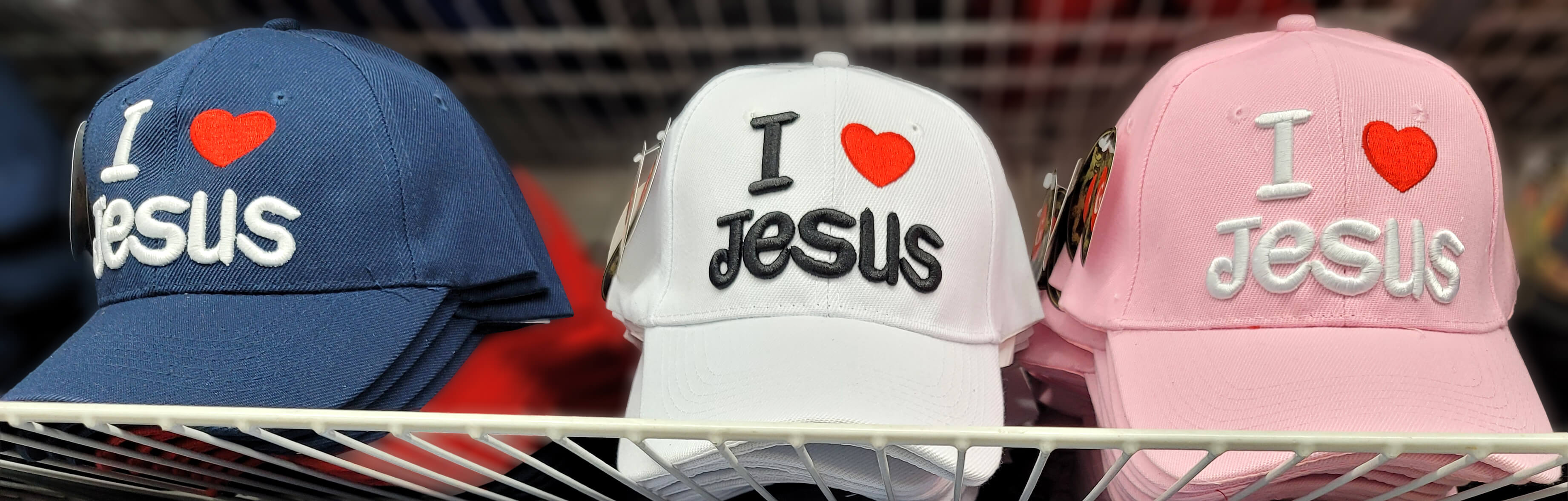 I Love Jesus Caps - 04